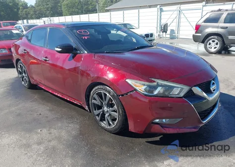 2016 Nissan Maxima 3.5 Sl из США, поврежденный, VIN 1N4AA6APXGC903299